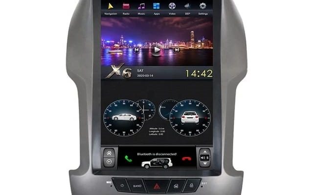 Pantalla de formato vertical para Ford Ranger 2015-2022