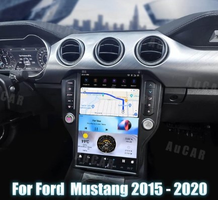Pantalla de formato vertical para Ford Mustang años 2015-2020