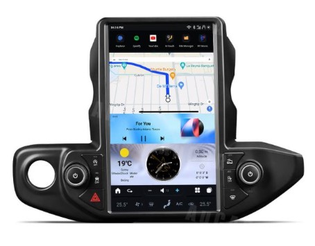 Pantalla de formato vertical para Jeep Gladiator 2018-2021