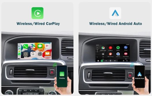CarPlay y Android Auto para Volvo